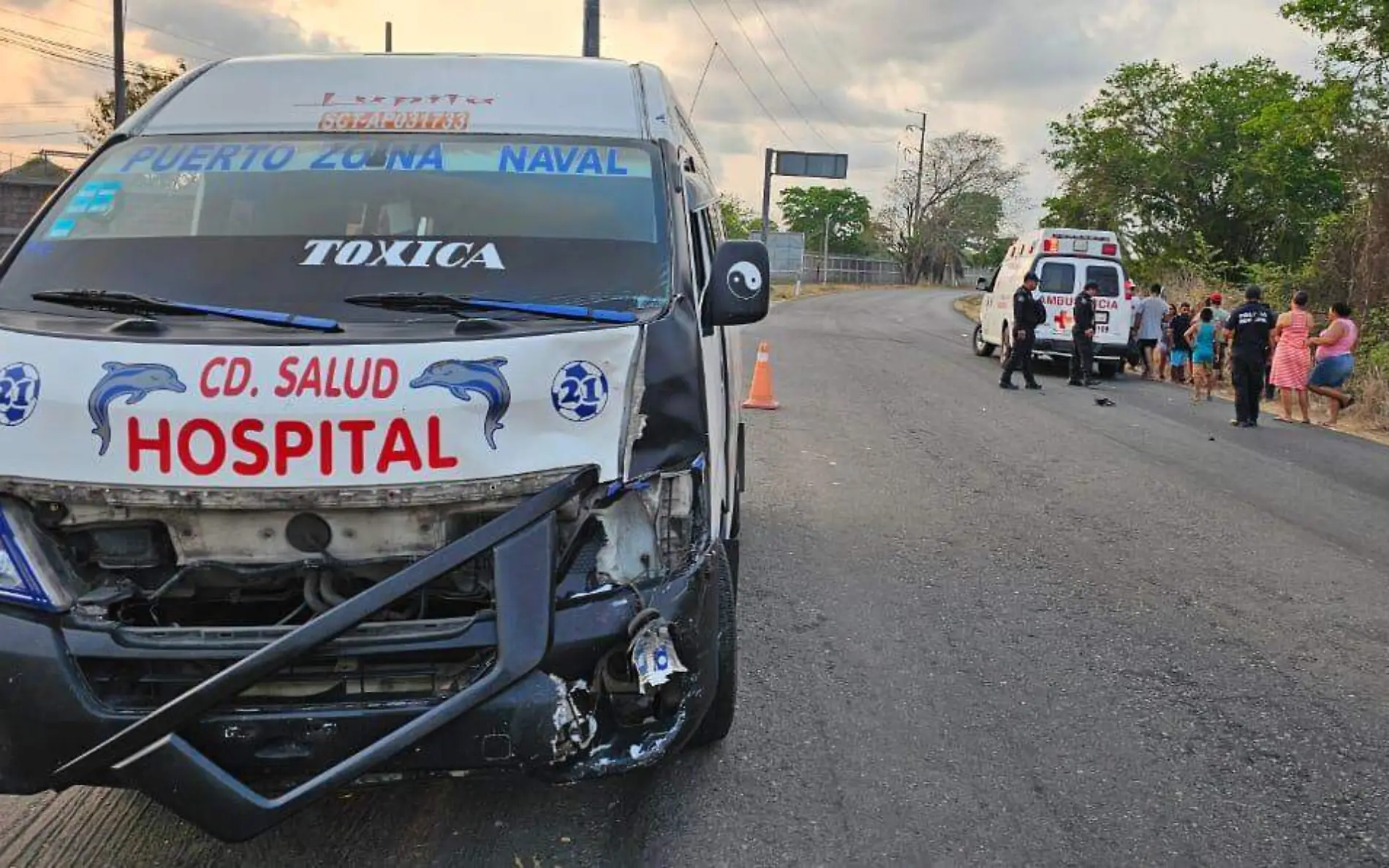 accidente en carretera